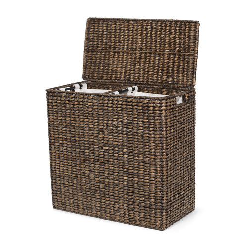 BirdRock Home Oversized Divided Laundry Hamper Wayfair